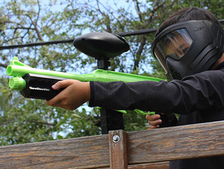 kids paintball8 terrain paintball Val de Marne 94