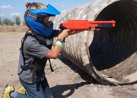 kids paintball8 terrain paintball Val de Marne 94