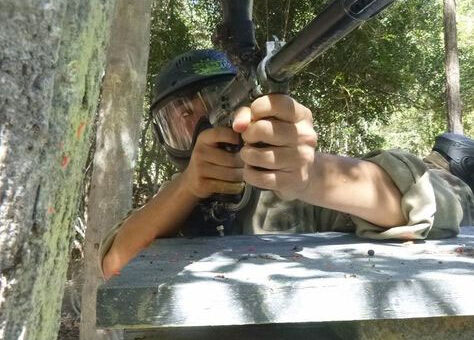 kids paintball8 terrain paintball Val de Marne 94