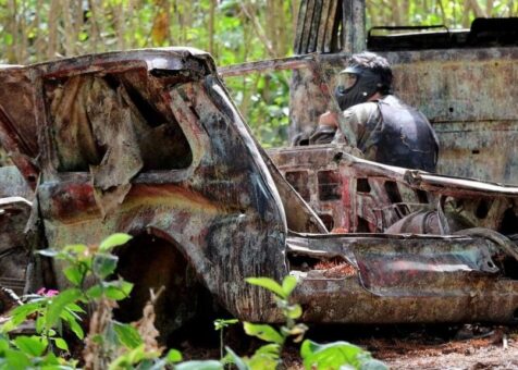 kids paintball8 terrain paintball Val de Marne 94