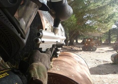 kids paintball8 terrain paintball Val de Marne 94